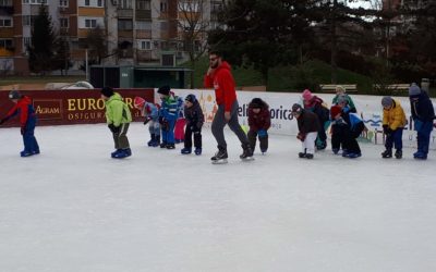 Djeca našeg vrtića na klizanju