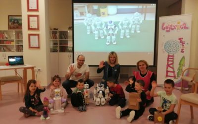 Robot Nao – gost iznenađenja u igraonici Znatiželjne sovice