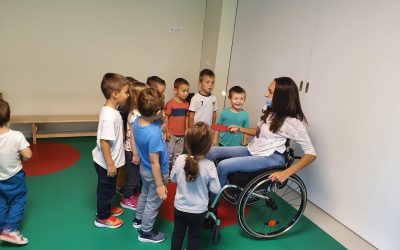 Radionica stolnog tenisa u sportskoj skupini