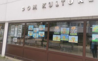 Izložba radova djece sportske skupine u knjižnici Galženica