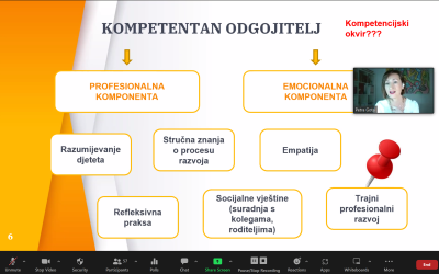 Dječji vrtić Lojtrica na online konferenciji „Pred mojim očima rasteš“