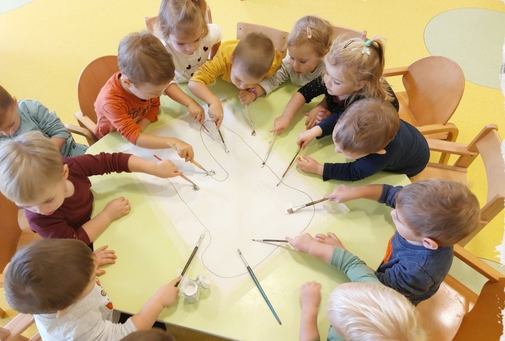 Nadzirano četkanje zubi u jasličkoj skupini Vrapčići