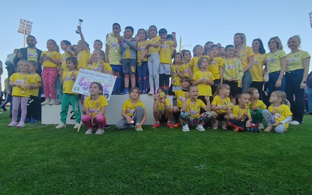 Naš vrtić na 21. Olimpijskom festivalu dječjih vrtića Velike Gorice