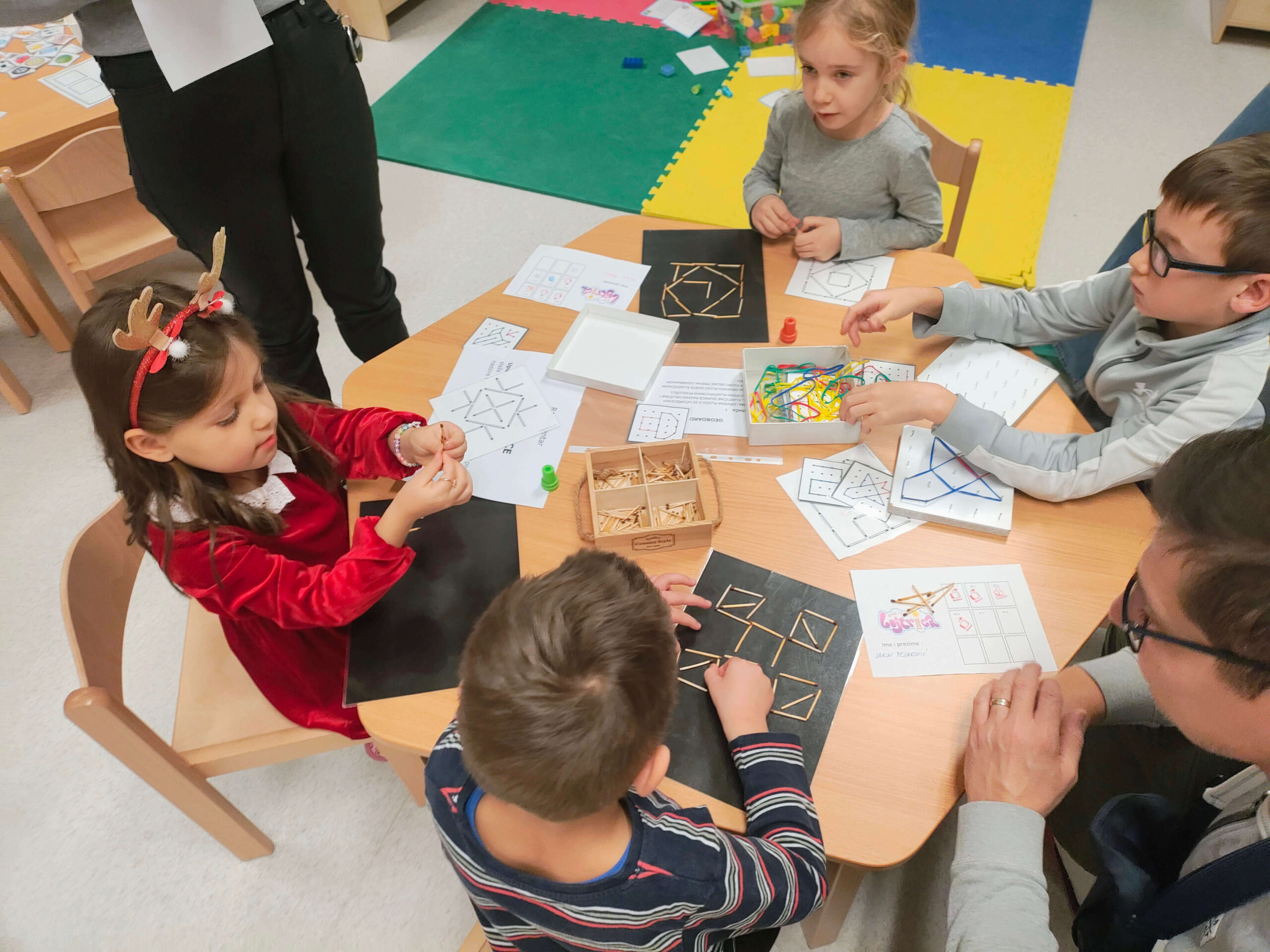 Večer matematike u Dječjem vrtiću Lojtrica